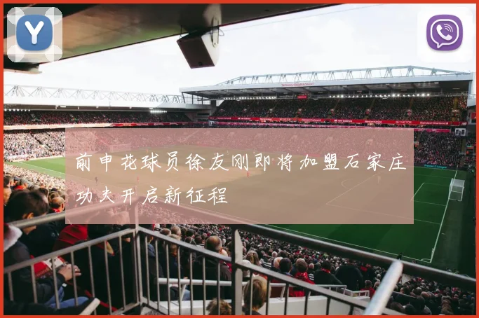 前申花球员徐友刚即将加盟石家庄功夫开启新征程
